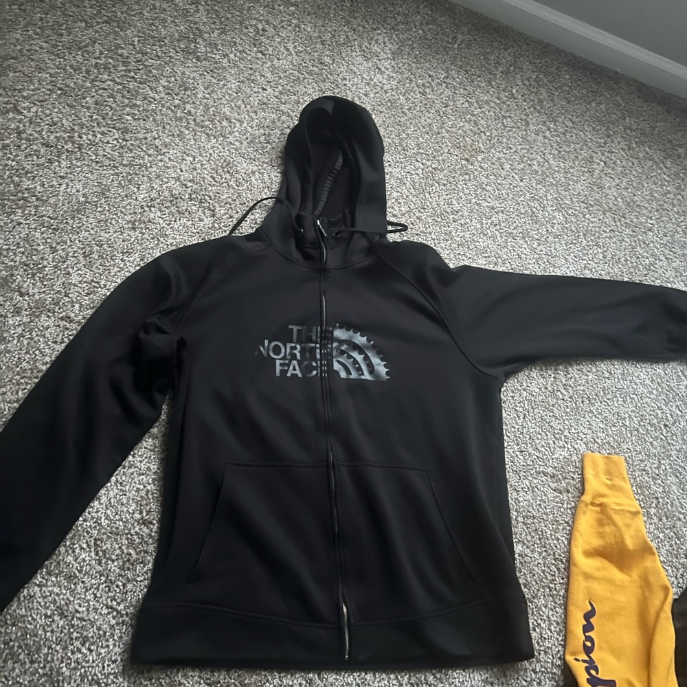 North face zip up jacket
